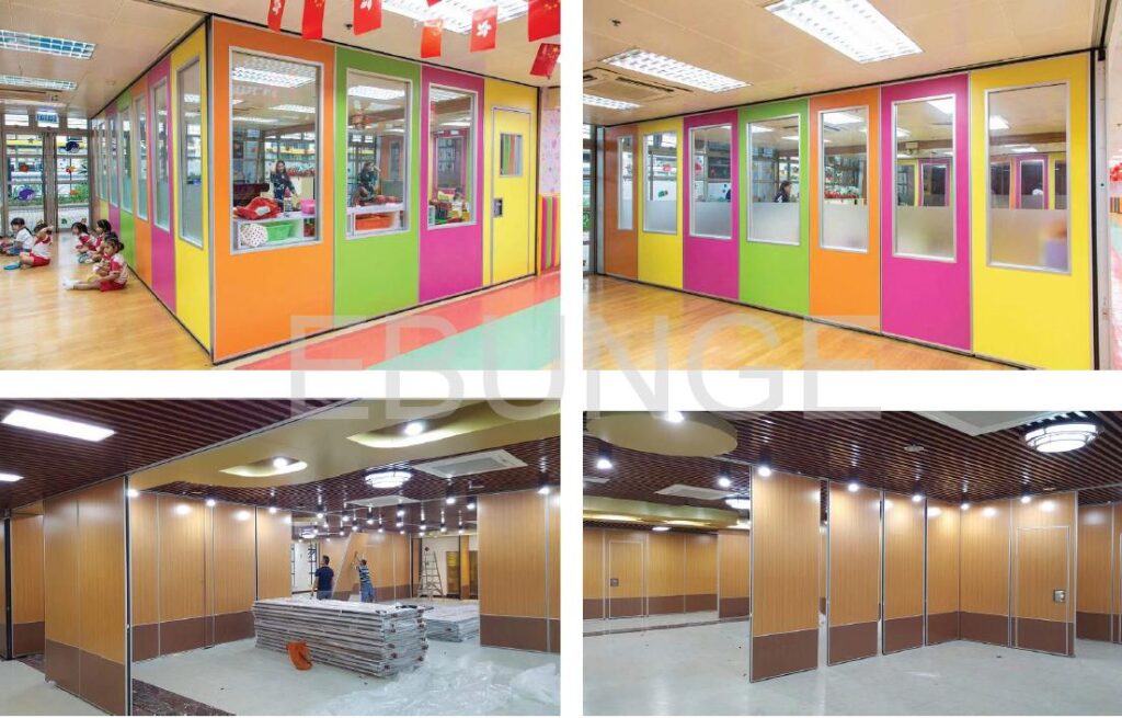 Movable Partitions in Classrooms