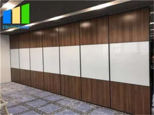 How to use operable partition wall achieve a big hall with multiple uses?