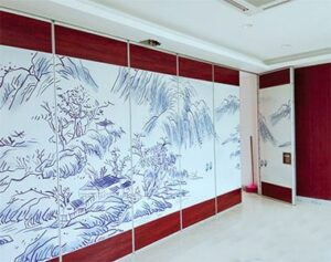 Ebunge fabric printing movable partition wall