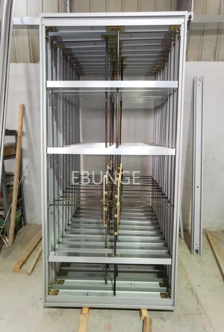 Movable partition aluminum frame finished construction