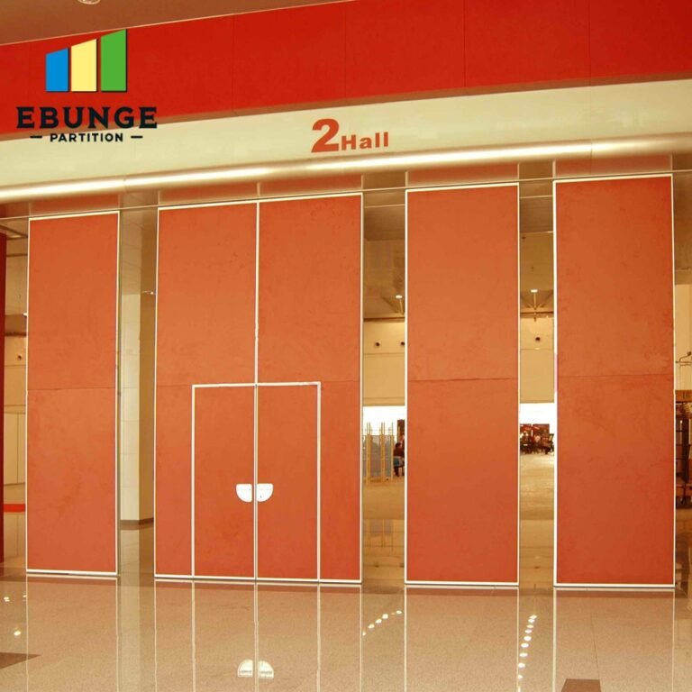 top-hung track system without floor rail