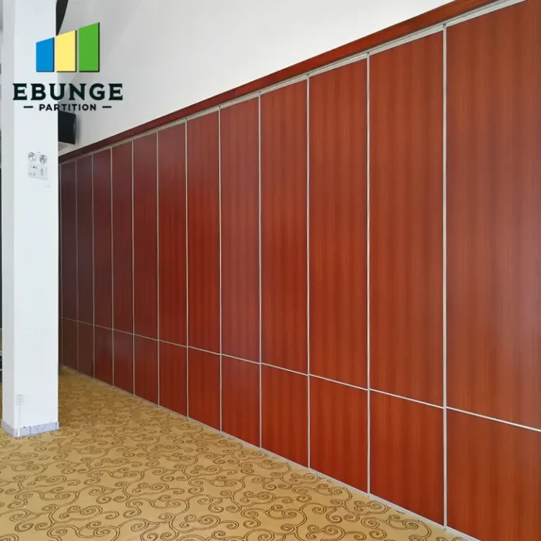 acoustic partition in a modern hospital consultation room