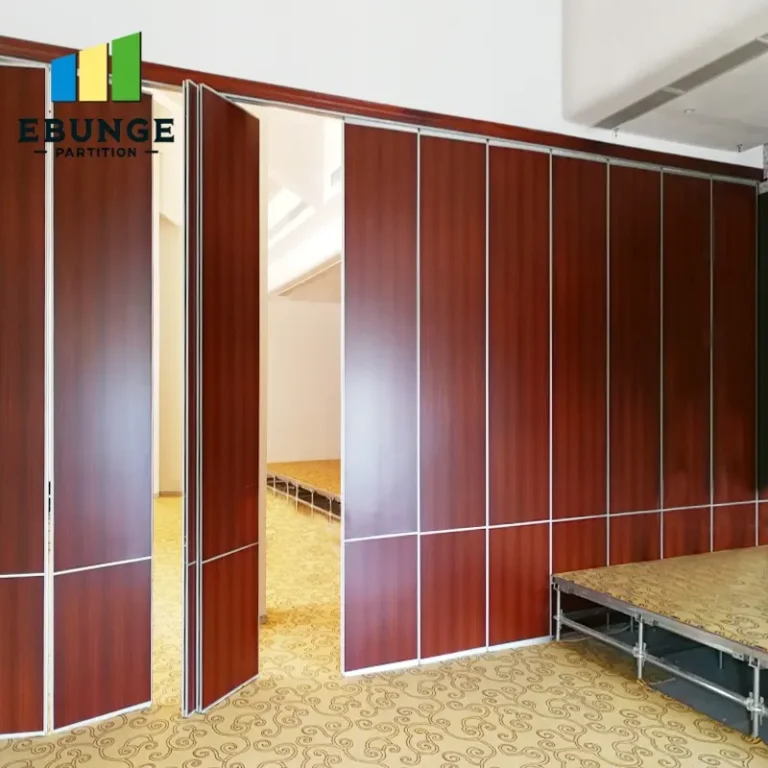 acoustic partition for conference room in hotel