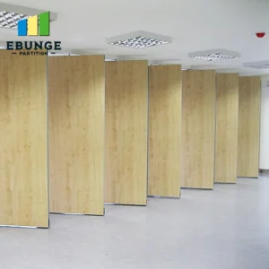 acoustic partition wall thickness options for exhibition hall