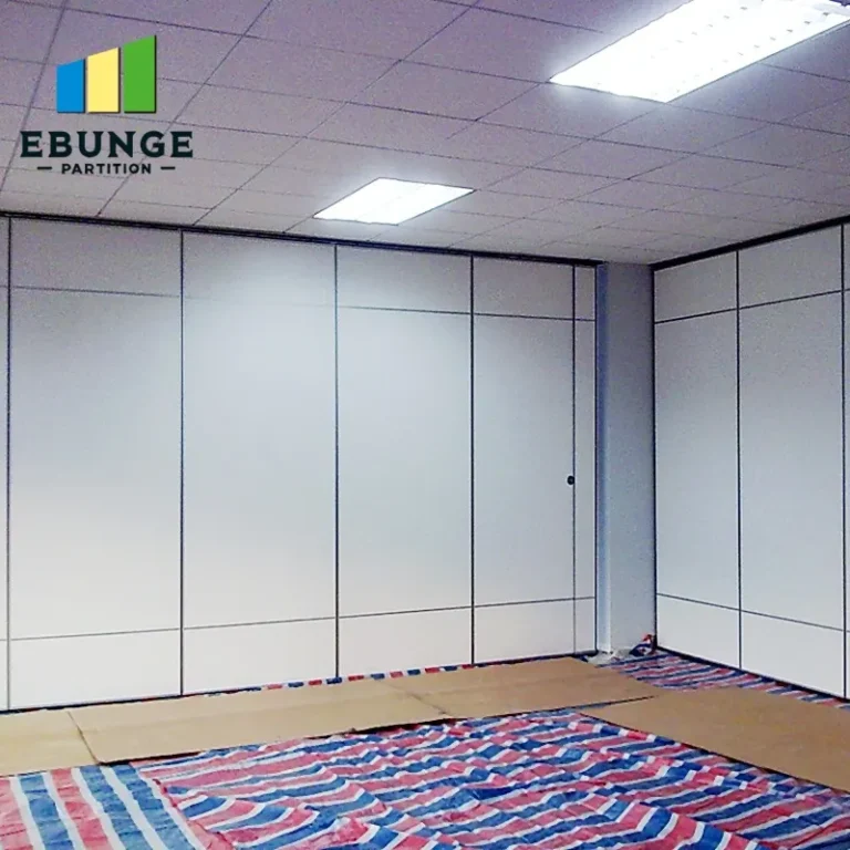 conference room folding partition finishes with acoustic panels