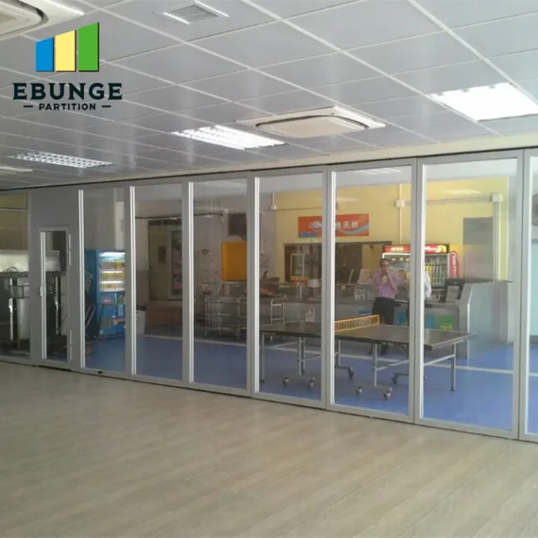 movable acoustic walls commercial project example