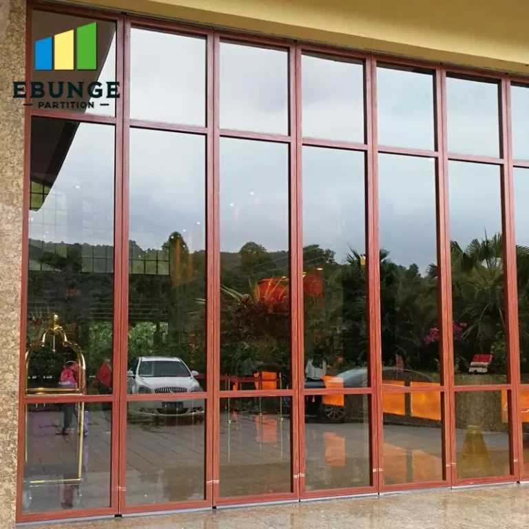acoustic partition tender specification top hung track system