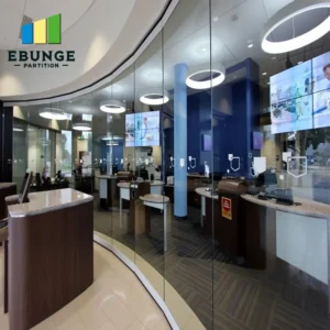 soundproof movable wall in a restaurant private room