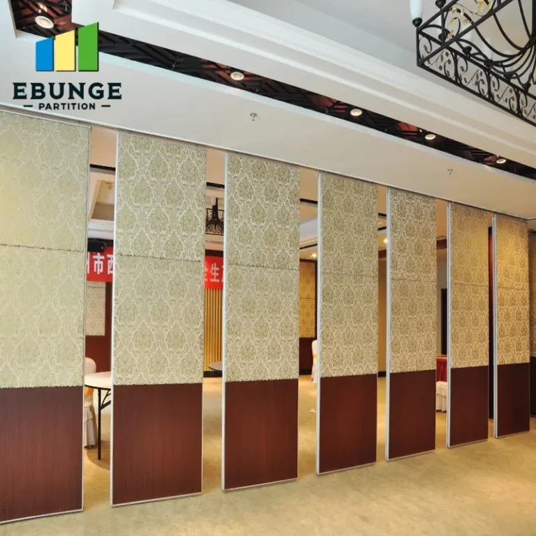 hotel movable partition finishes for hotel ballroom