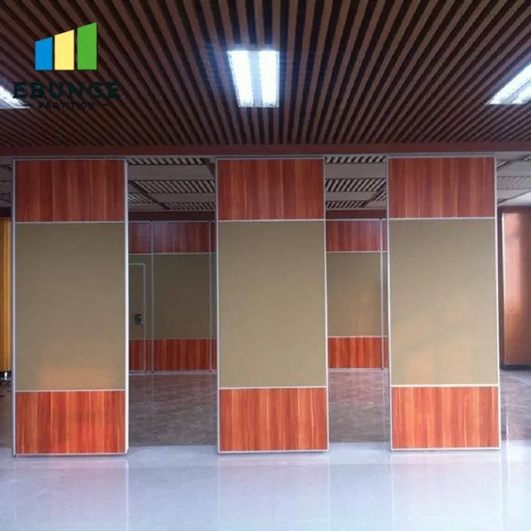 sliding partition wall for conference room project