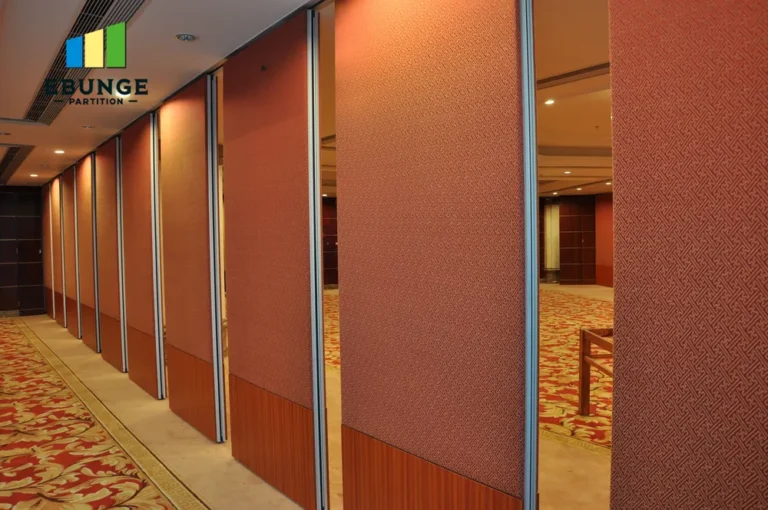 sliding partition supplier evaluation for conference room project