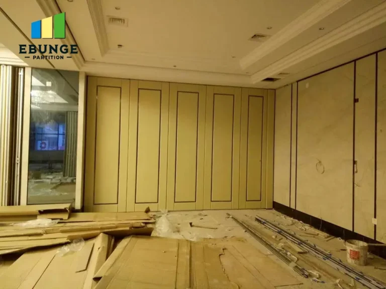 folding movable partition for conference room project