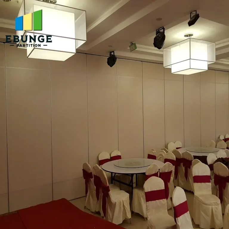 folding partition checklist for conference room project