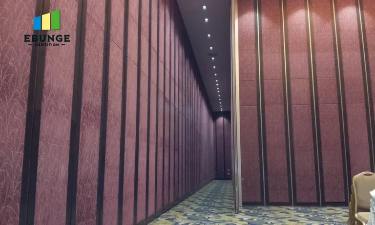 folding partition wall cost factors top hung track system