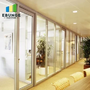 movable partition wall in a restaurant private room