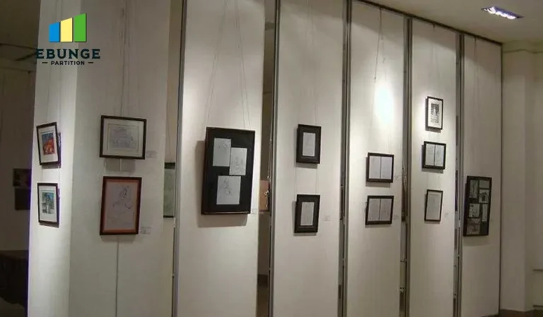 sliding partition wall commercial project example