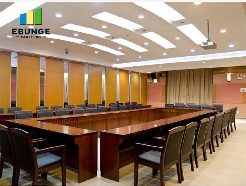 folding partition wall cost factors for community centers infographic