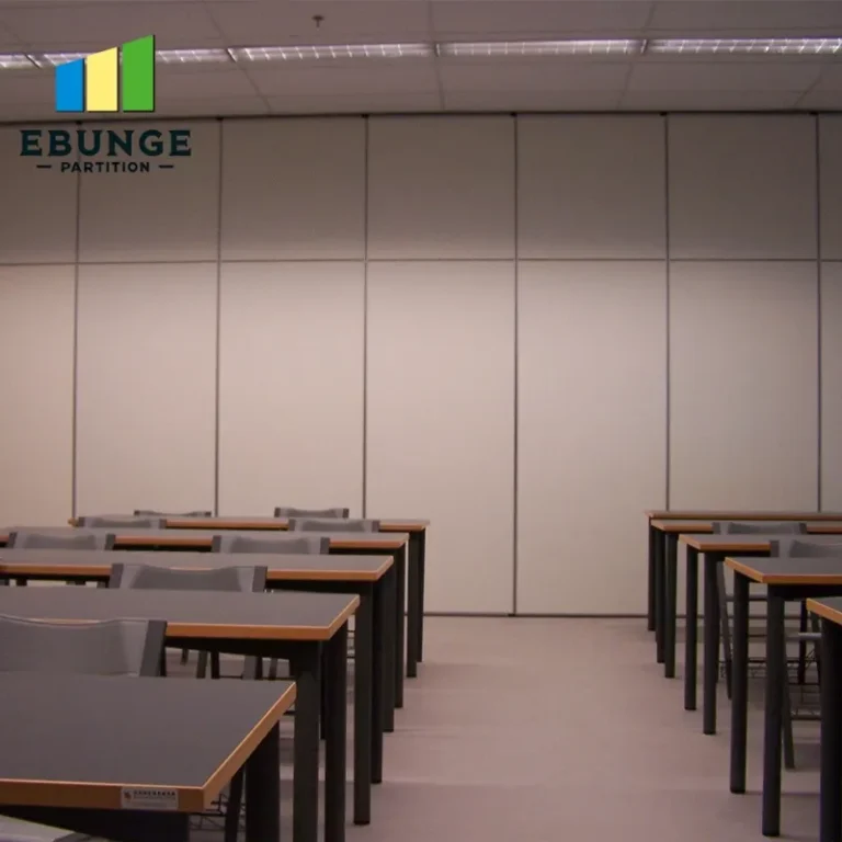 folding partition wall supplier selection top hung track system