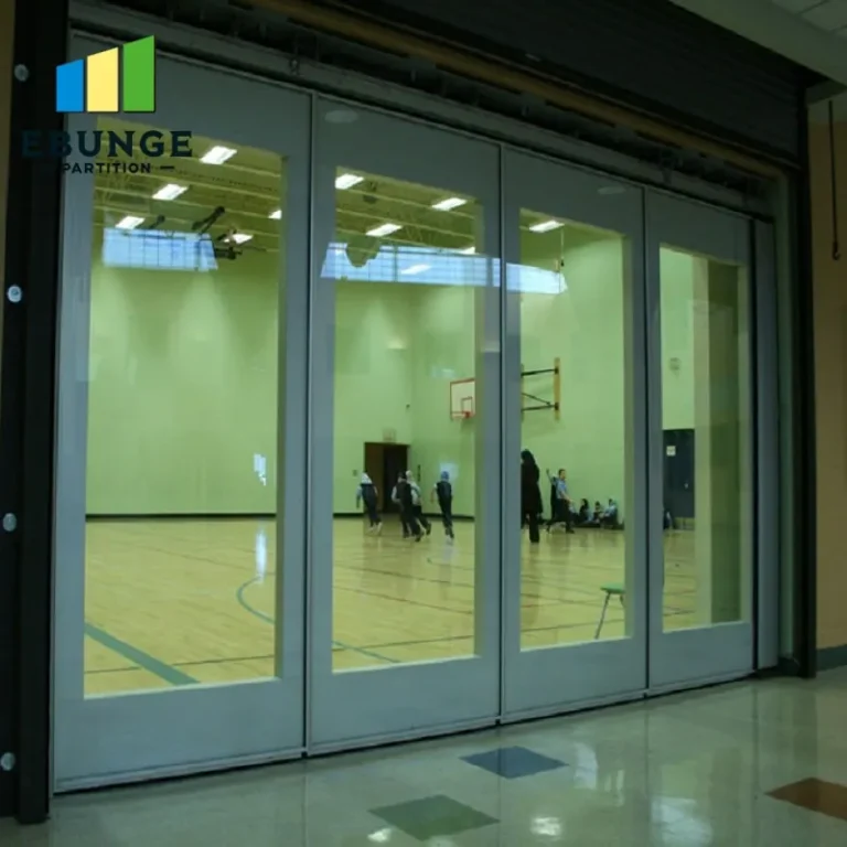 sliding partition manufacturer checks for training center