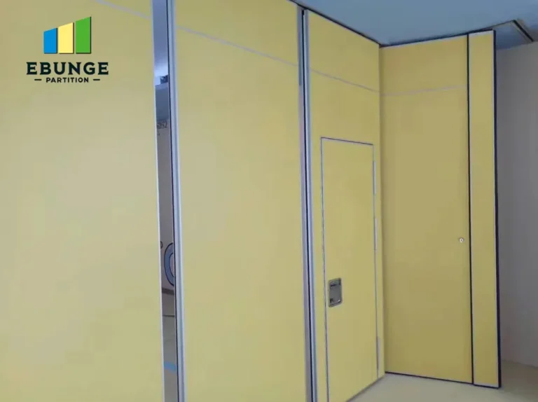 folding partition wall design criteria commercial project example
