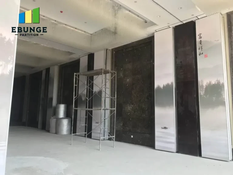 ergon living folding partition wall for conference room project
