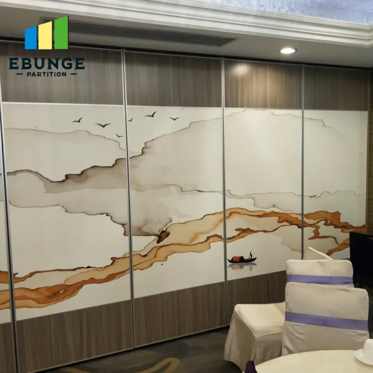 movable partition price panel stacking layout