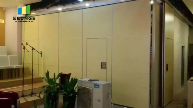 movable partition specification checklist commercial project example