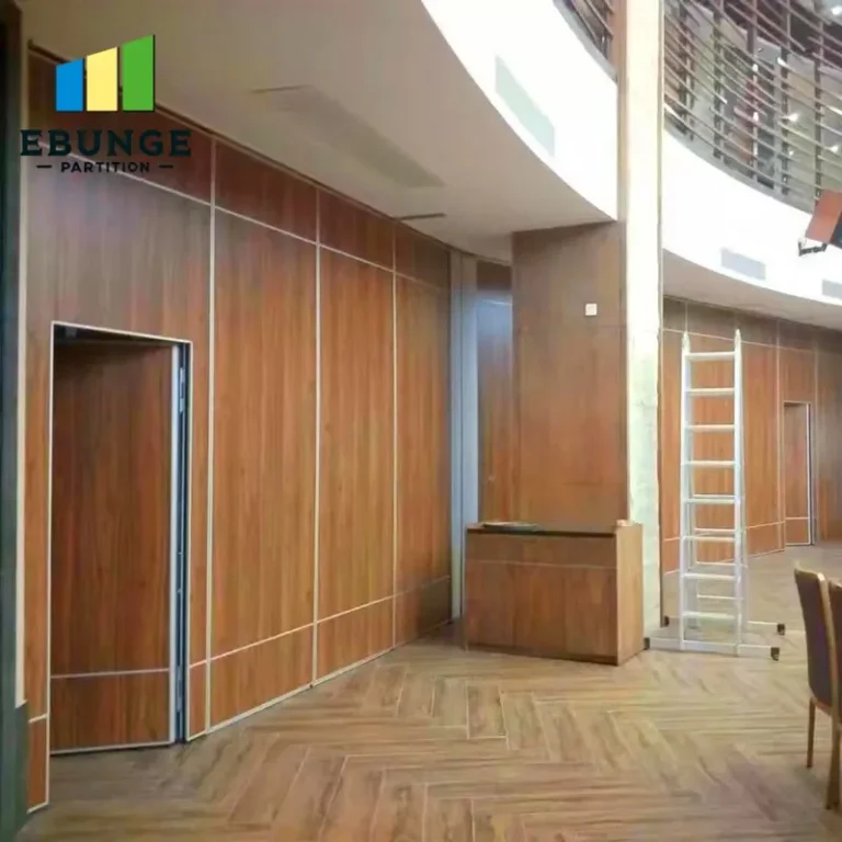movable wall finishes for commercial top hung track system