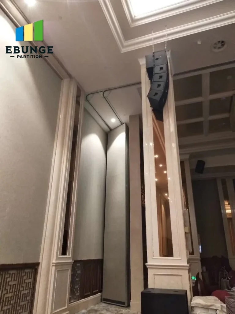 sliding partition wall for living commercial project example