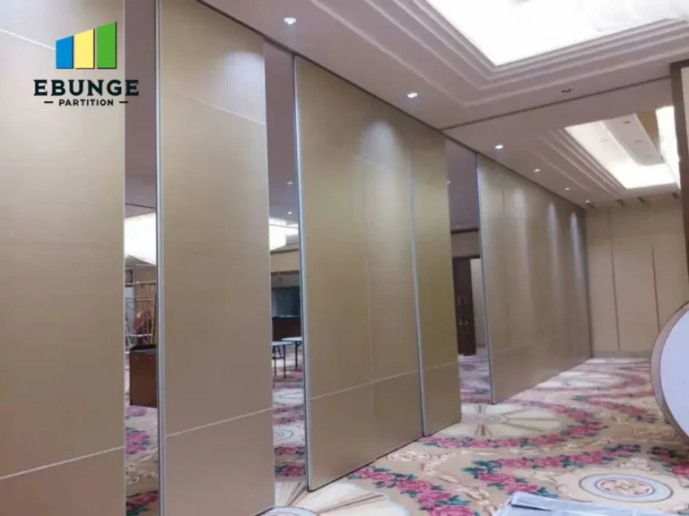 folding partition wall design criteria panel stacking layout