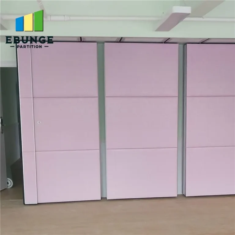movable partition structural coordination top hung track system