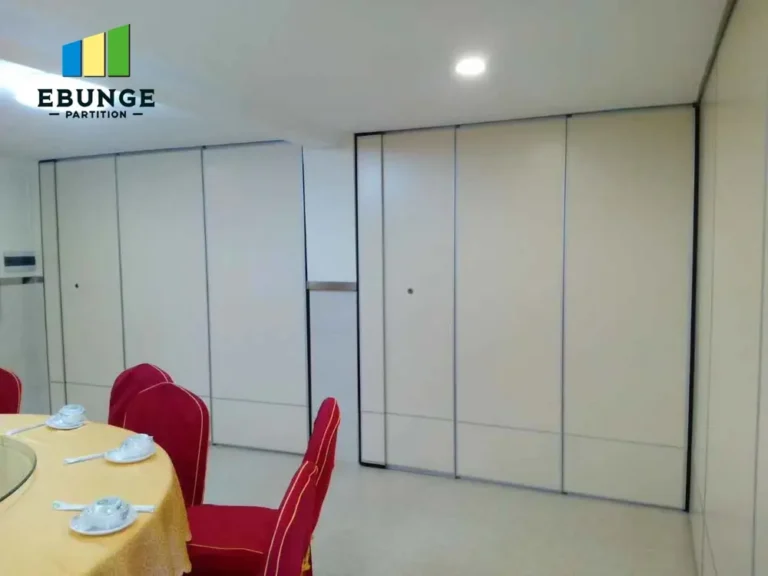 ergon living folding partition wall commercial project example