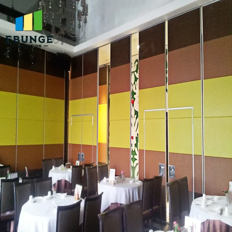 folding partition wall cost factors top hung track system