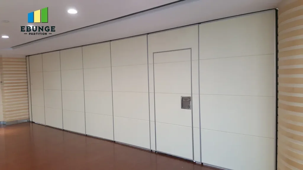 movable partition finishes for hotel ballroom