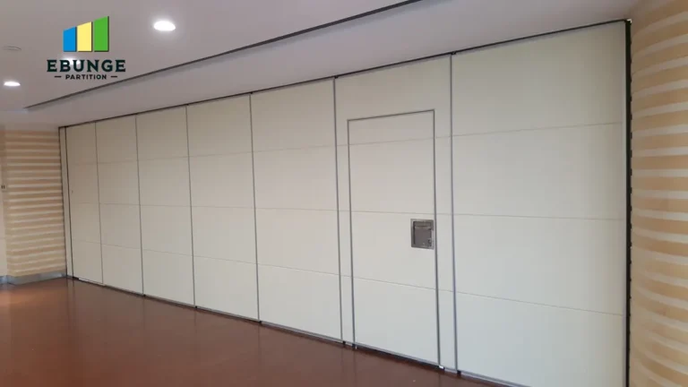 movable partition finishes for hotel ballroom