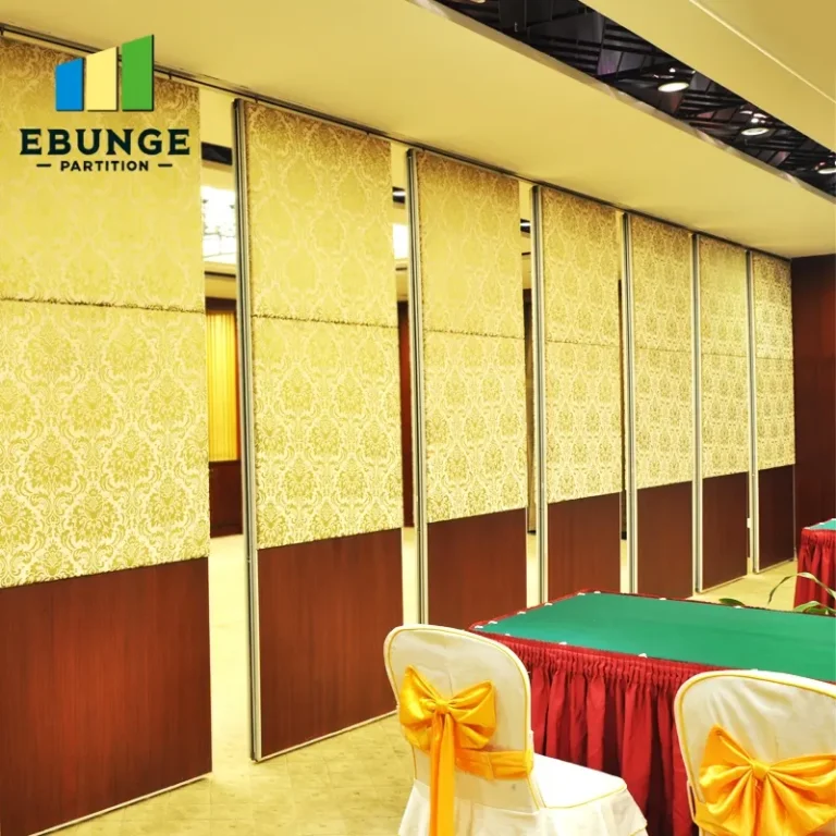 hotel acoustic movable wall supplier for hotel ballroom