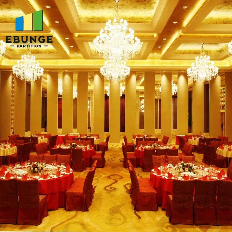movable partition procurement planning for hotel banquet hall