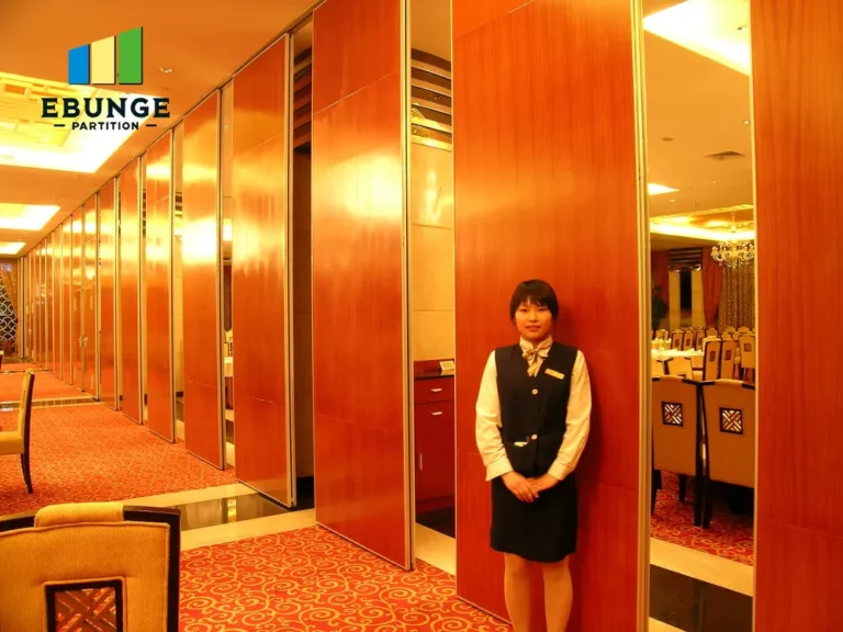 movable partition installation commercial project example