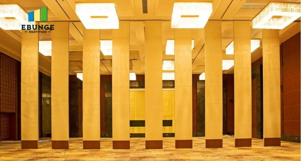 acoustic partition seal selection guide for hotel banquet hall