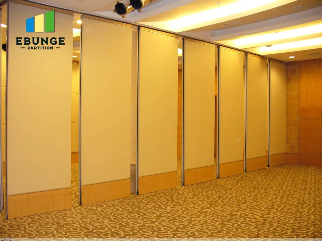 soundproof partition wall ideas for school hall with acoustic movable wall