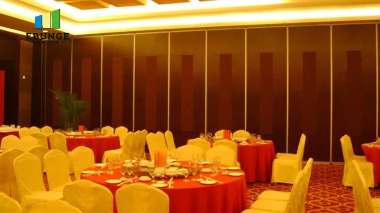 school movable partition track system for hotel ballroom