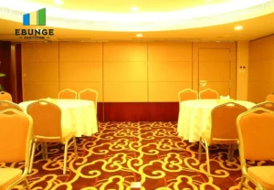 movable partition drawing review for community center acoustic wall