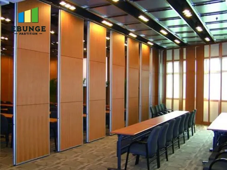 operable wall system track selection for exhibition hall project