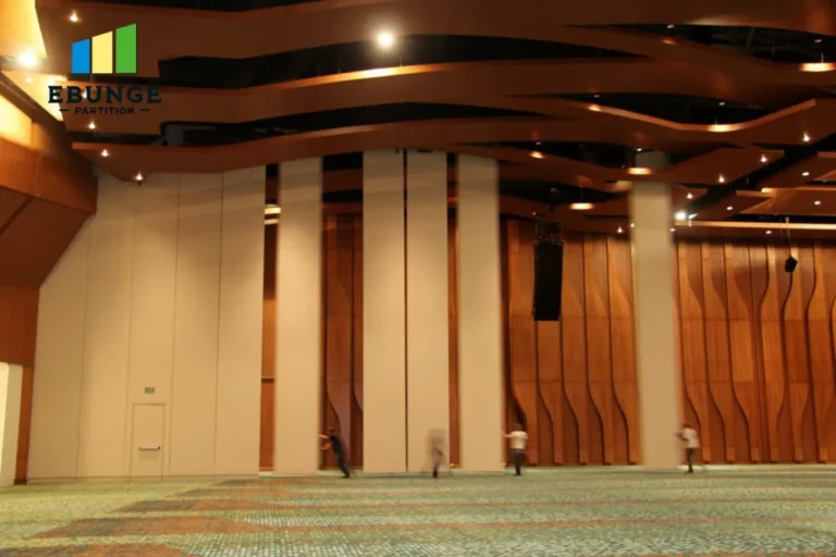 movable partition manufacturer providing acoustic wall for school hall