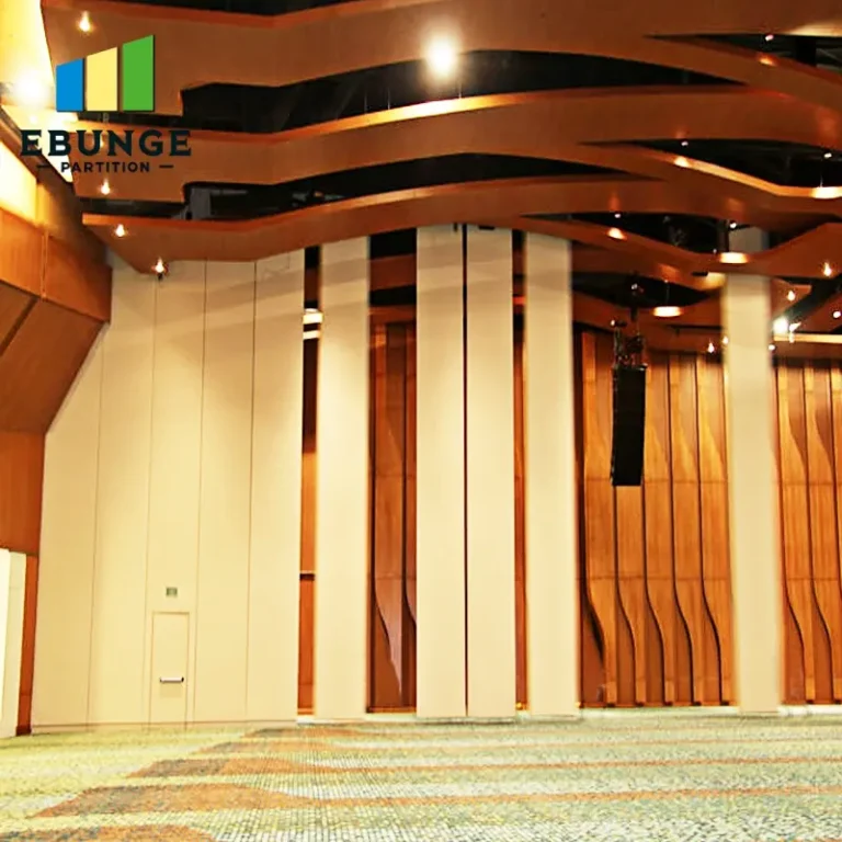 acoustic partition design coordination review for school hall