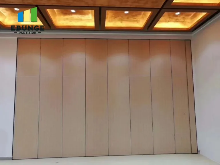 movable partition installation panel stacking layout