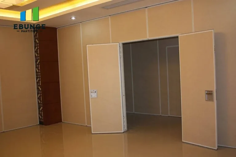 movable walls on tracks top hung track system