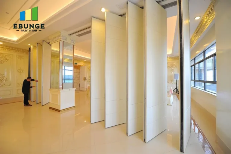 movable partition wall finish options for conference room project