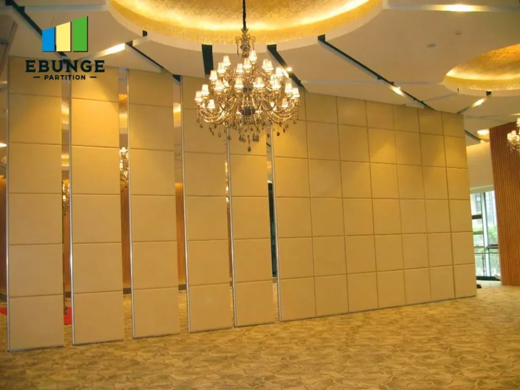 operable wall project specification review for training center