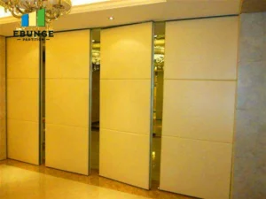 acoustic partition solutions for community center with movable wall